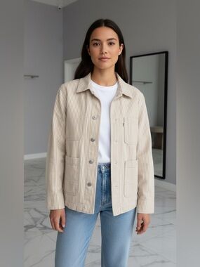 Levi’s Striped Chore Jacket